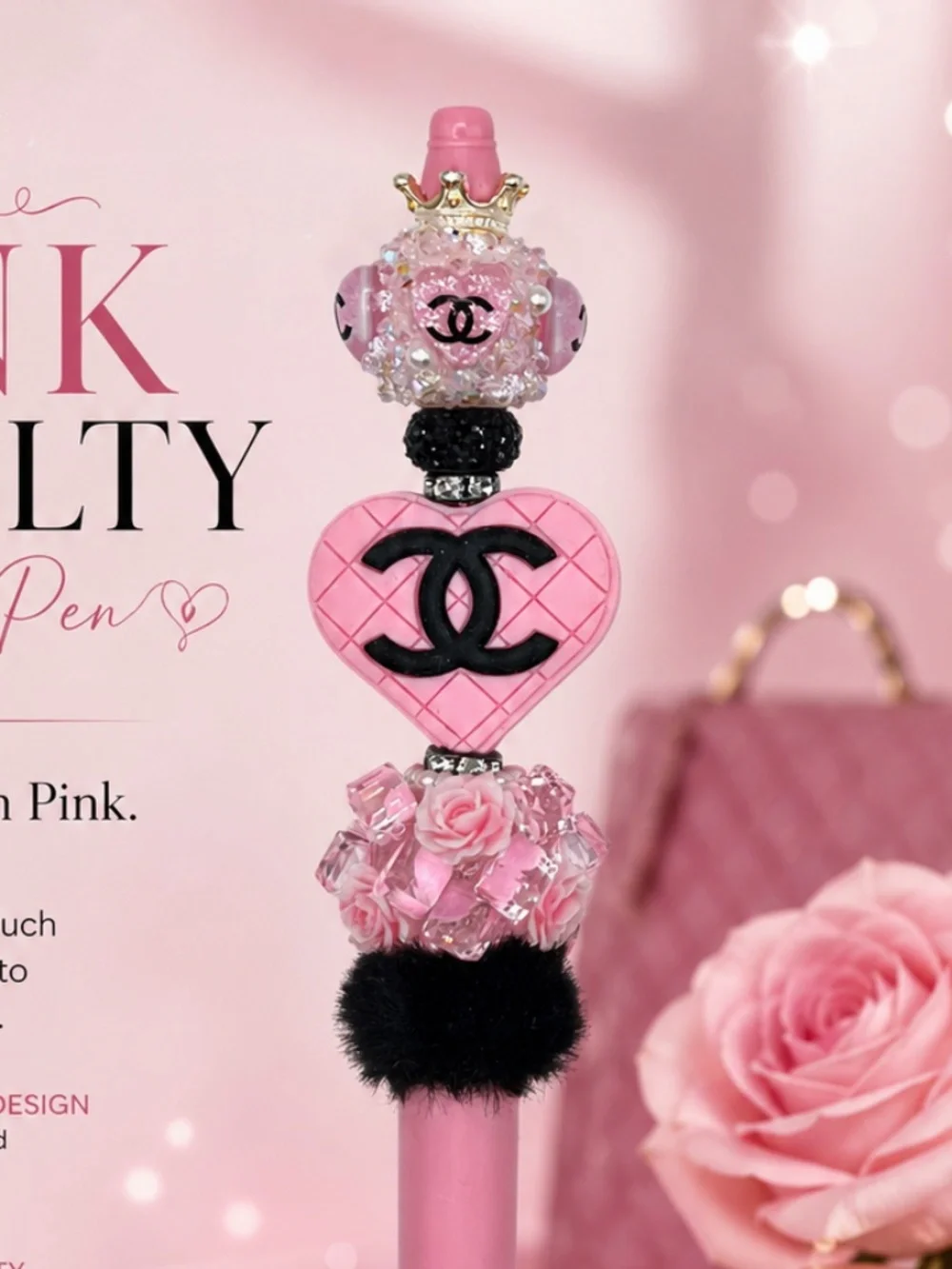 Crowned in Pink Pen